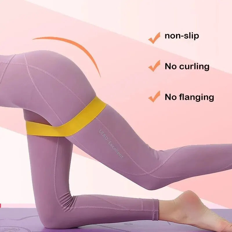 5-Piece Yoga Resistance Band Set