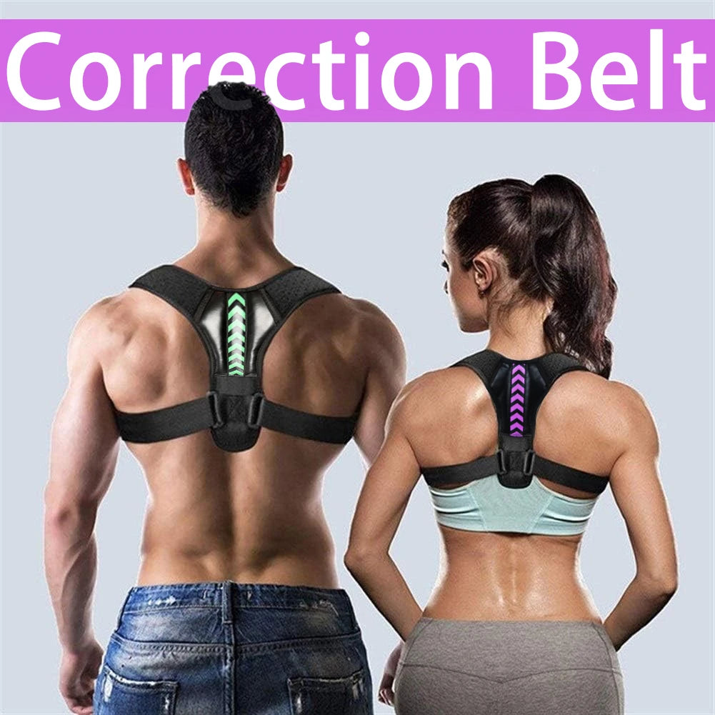 "Adjustable Back & Shoulder Posture Corrector Belt"