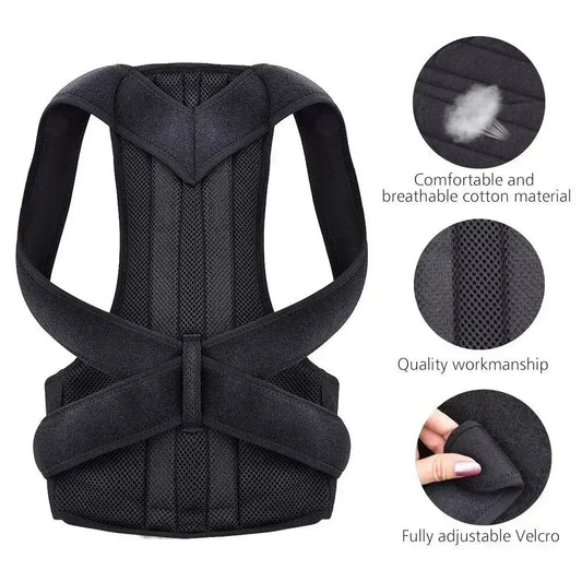 "Unisex Posture Corrector for Scoliosis & Kyphosis