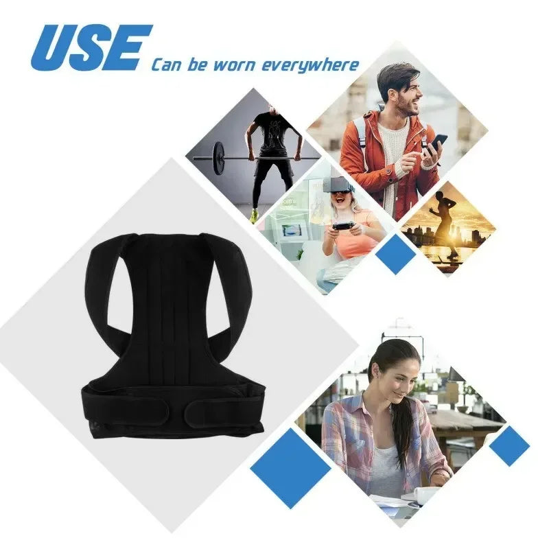 "Unisex Posture Corrector for Scoliosis & Kyphosis